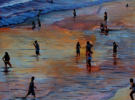 'sky walking'
30 x 40
oil on aluminum
